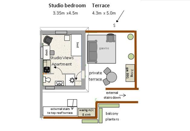 Studio Views Apartment, Cortijo Fruitful Hills Malaga Exterior photo